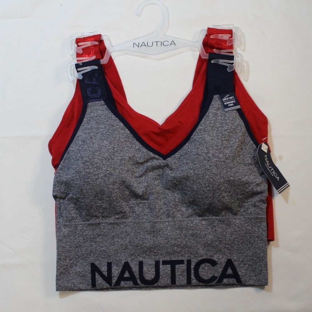 Nautica Intimates 2 Pack Super Soft Bra  Size L